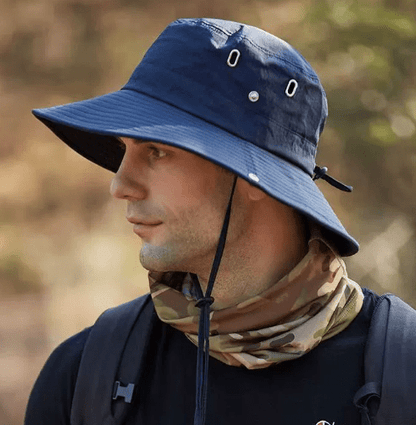 Cappello SUNSAFE - Cappello da sole traspirante con protezione UV per le avventure all'aperto.