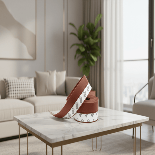 QUIETEDGE – Schalldämmende Türdichtungsleiste mit starker Haftung 0