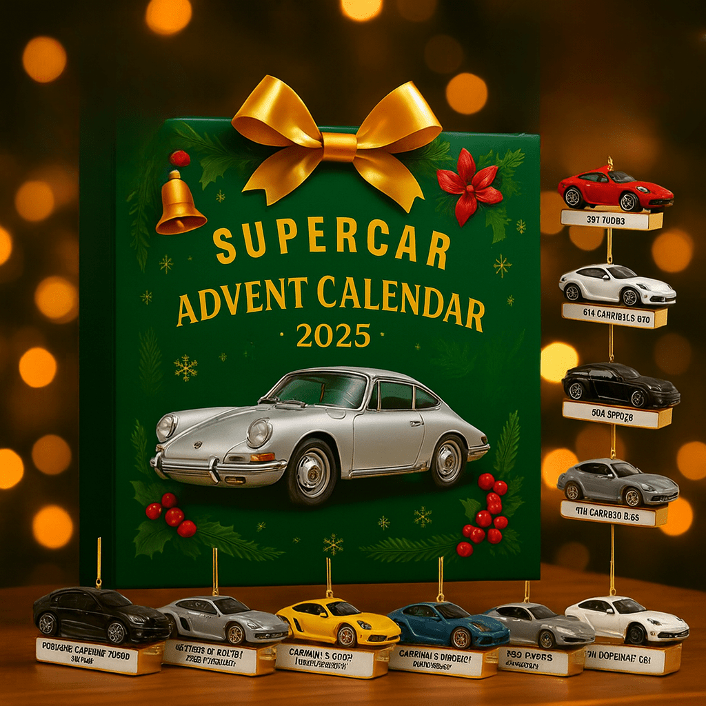 RACERXMAS – Limitierte Auflage 2025 Super-Sportwagen-Adventskalender für Sammler 3