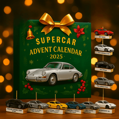 RACERXMAS – Limitierte Auflage 2025 Super-Sportwagen-Adventskalender für Sammler 3