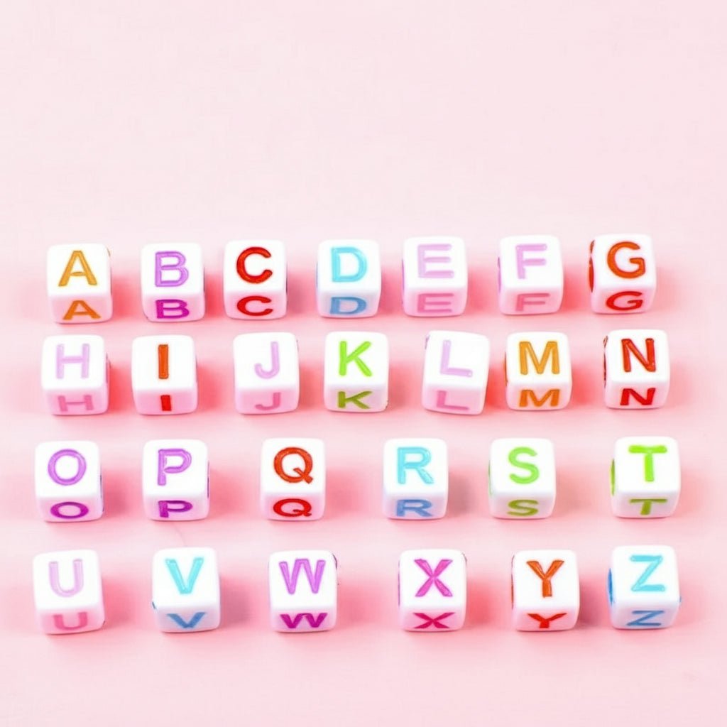 RAINBOWCRAFT – DIY-Armband-Bastelset für Kinder mit bunten Perlen 5