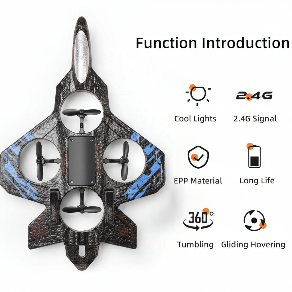 RC Kampfjet Mit Gyro-Stabilisierung – Ferngesteuertes Flugzeug Für Anfänger 3