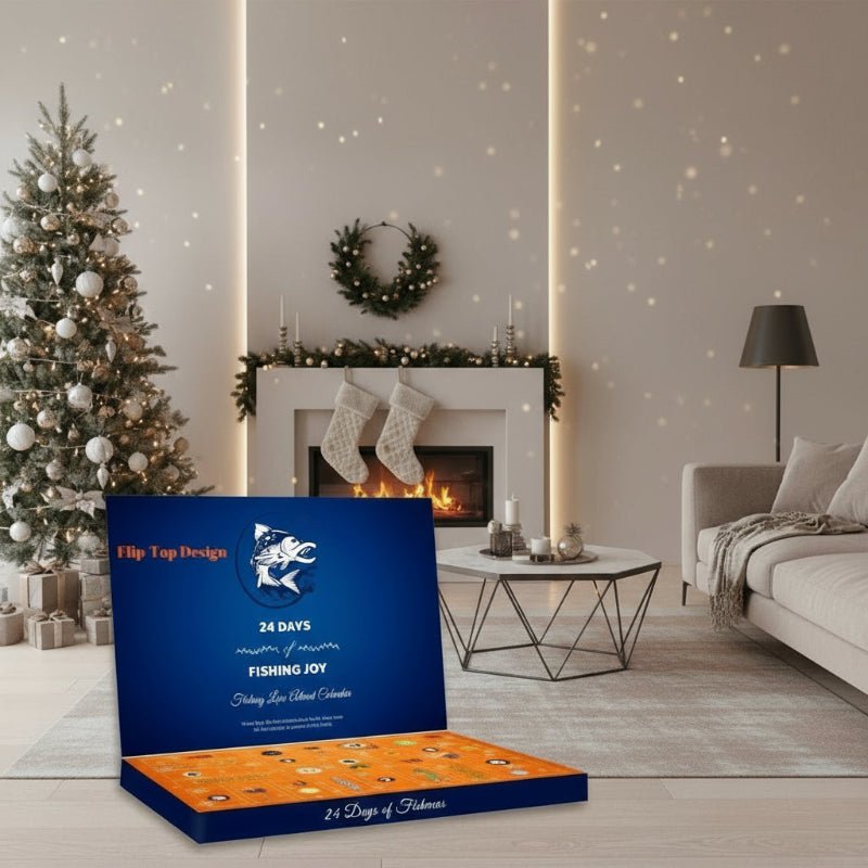 REELBOX 2025 – 24-tägiger Angel-Adventskalender mit Premium-Ködern und -Werkzeugen 1