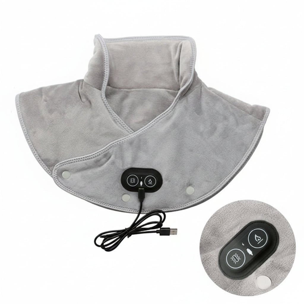 RELAXWAVE – USB-Nackenmassagegerät mit Vibration und individuell einstellbaren Wärmestufen 6