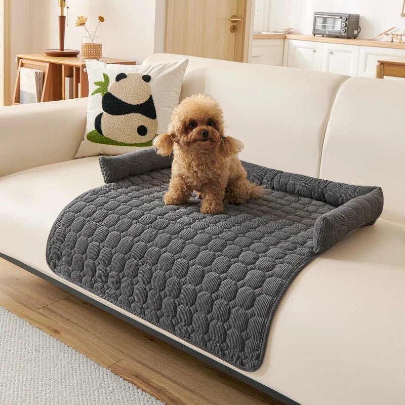 RESTINOO – Kuschelige, rutschfeste Hundedecke zum Schutz von Bett, Sofa und Möbeln 6