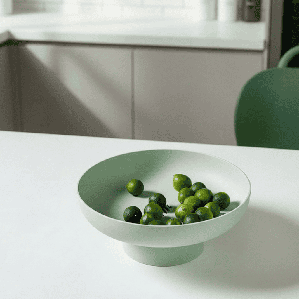 RETROCOVE – Vintage-Obstschale aus Keramik für Esstische, multifunktionales Deko-Element für Zuhause 0