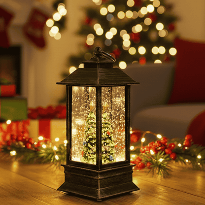 RETROLIGHT – Vintage-Weihnachtslaterne mit warmem Licht und Timerfunktion 0