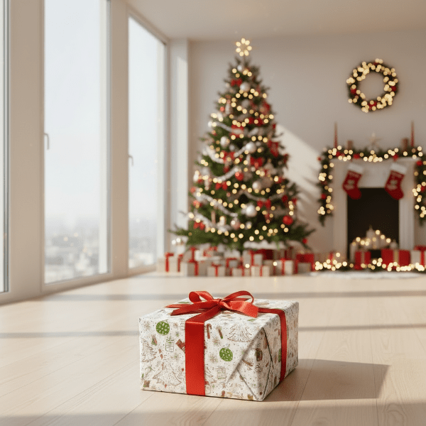 RIBBONNEST – Nachhaltiges Geschenkpapier-Set mit Satinband für alle Anlässe 2