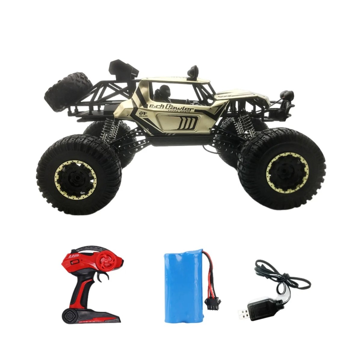 ROCKBEAST – 1/8 4WD Metall-RC-Truck für Offroad- und Geländeabenteuer 1
