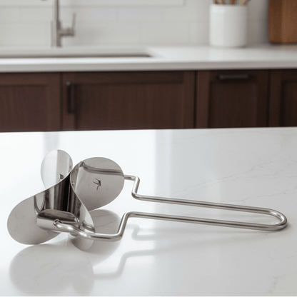 ROLLCUT – Hochwertiger Teigschneider und -ausrollapparat mit Klinge aus Edelstahl 0