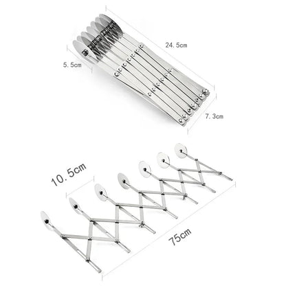 ROLLWAVE – Verstellbarer Teigschneider mit Rad zum Backen und für die Teigzubereitung 6