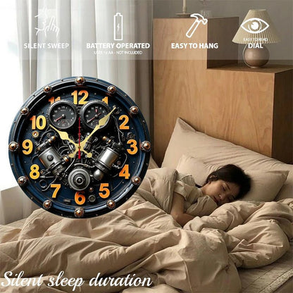 ROOTIK – Geräuschlose Holzwanduhr für die Dekoration von Zuhause und Büro 1