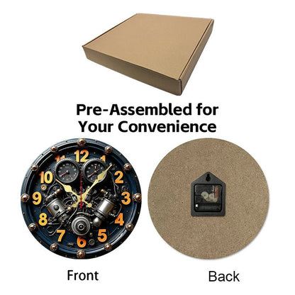 ROOTIK – Geräuschlose Holzwanduhr für die Dekoration von Zuhause und Büro 5