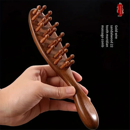 ROSESCALP – Rosenholz-Massagekamm zur Kopfhautstimulation und Schmerzlinderung 5