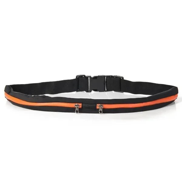 RUNBELT – Verstellbare, wasserdichte Lauf-Hüfttasche mit zwei Taschen 10