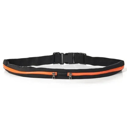 RUNBELT – Verstellbare, wasserdichte Lauf-Hüfttasche mit zwei Taschen 10