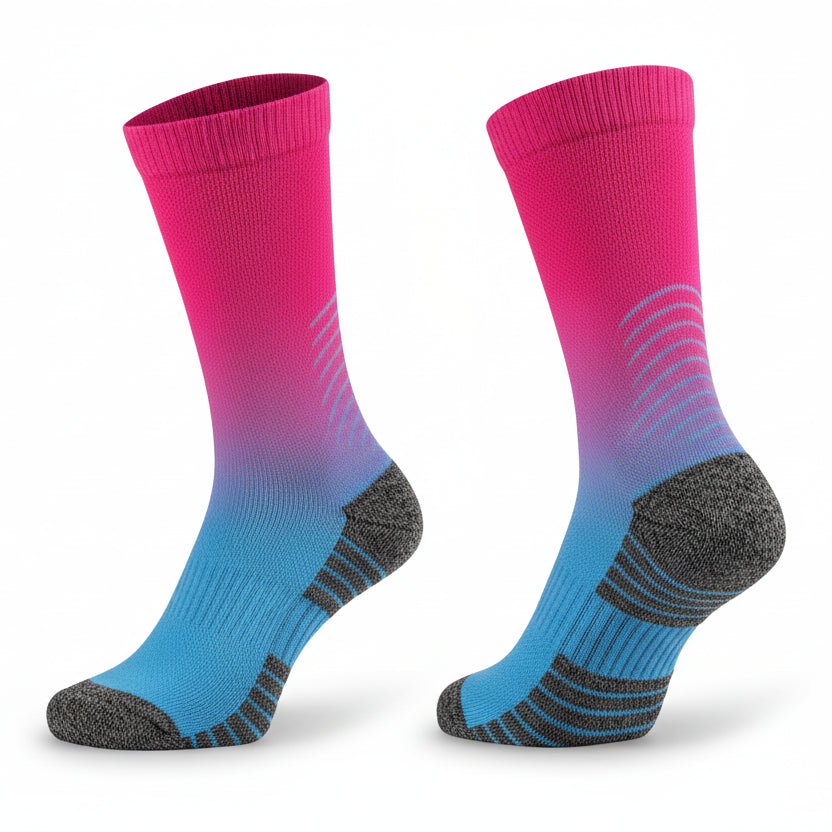 RUNBREEZE – Atmungsaktive, gepolsterte Anti-Blasen-Socken für Langstreckenläufe 10