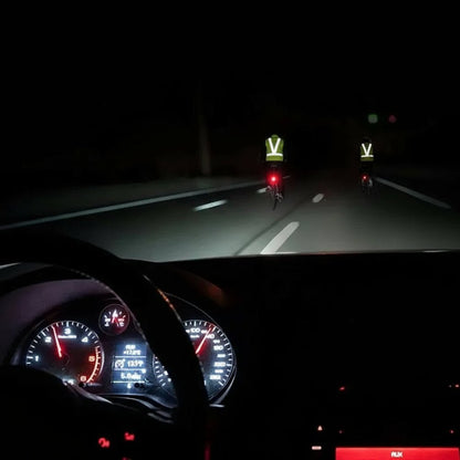 RUNLUX – Verstellbare LED-reflektierende Laufweste 6