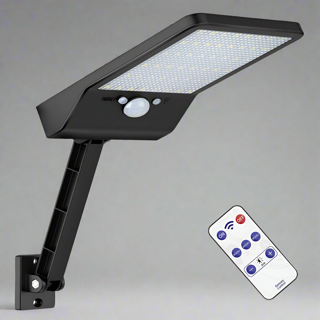 Variant image for Solar-LED-Reflektor Mit Fernbedienung – Wasserdicht, Bewegungssensor & Energieeffizient-1