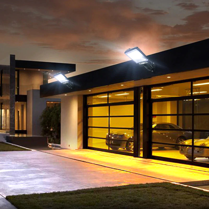 EcoBeam 600 - Solar LED outdoor spotlight with motion sensor