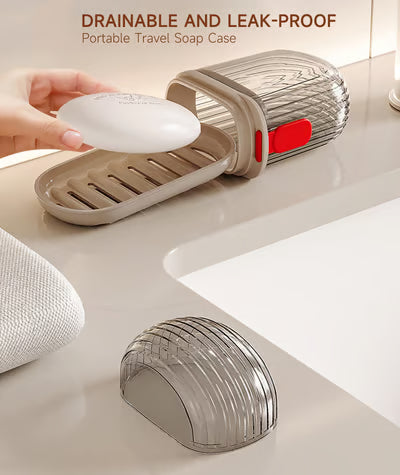 DRYPORT – Travel Soap Holder for Effortless Hygiene On the Go
