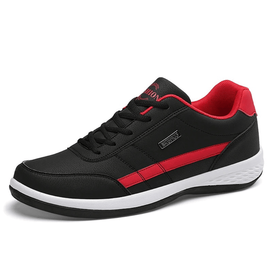 StrideLux – Orthopädische Ledersneaker für Herren mit Exzellenter Unterstützung