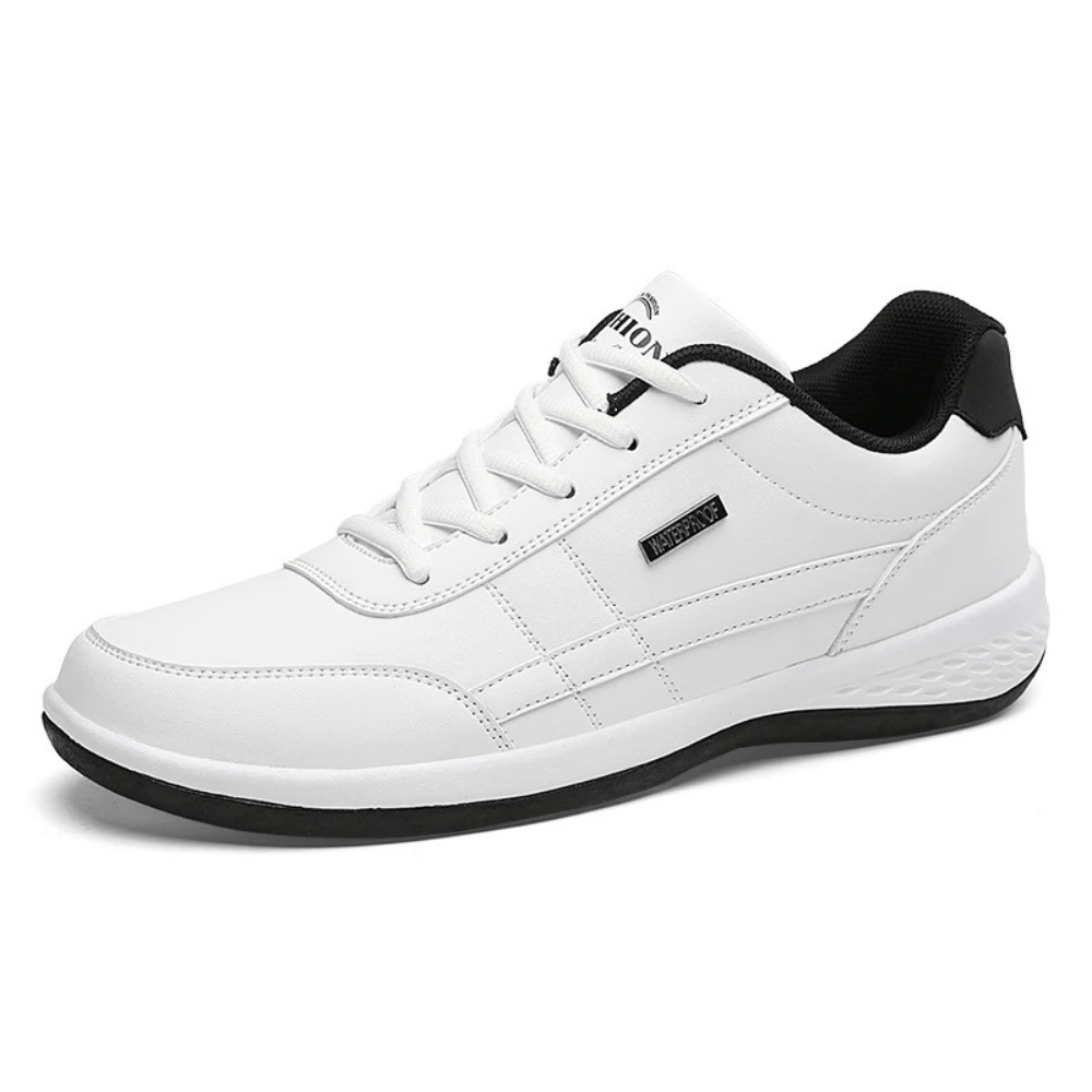 StrideLux – Orthopädische Ledersneaker für Herren mit Exzellenter Unterstützung