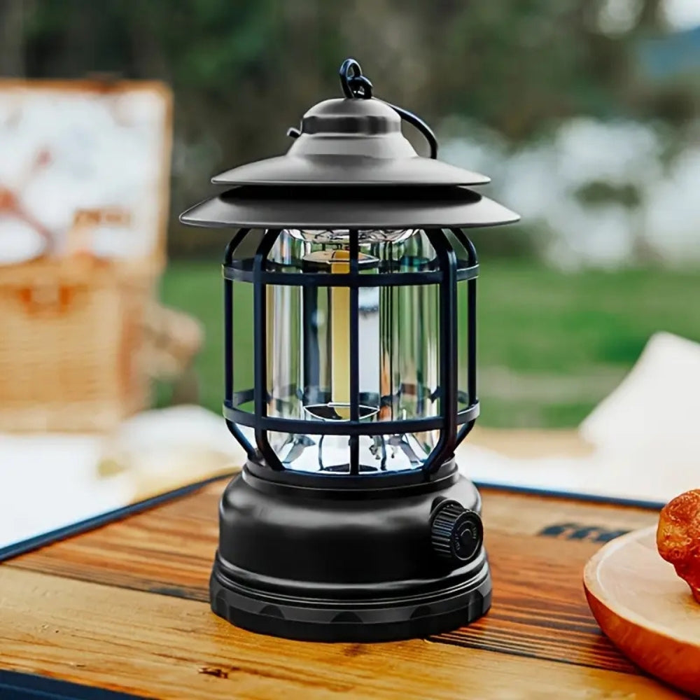 HAVENORA – Retro lantern with dimmable LED light