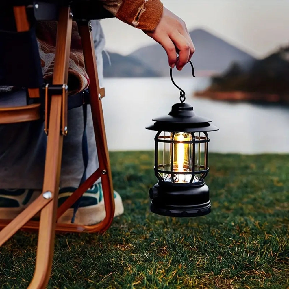 HAVENORA – Retro lantern with dimmable LED light