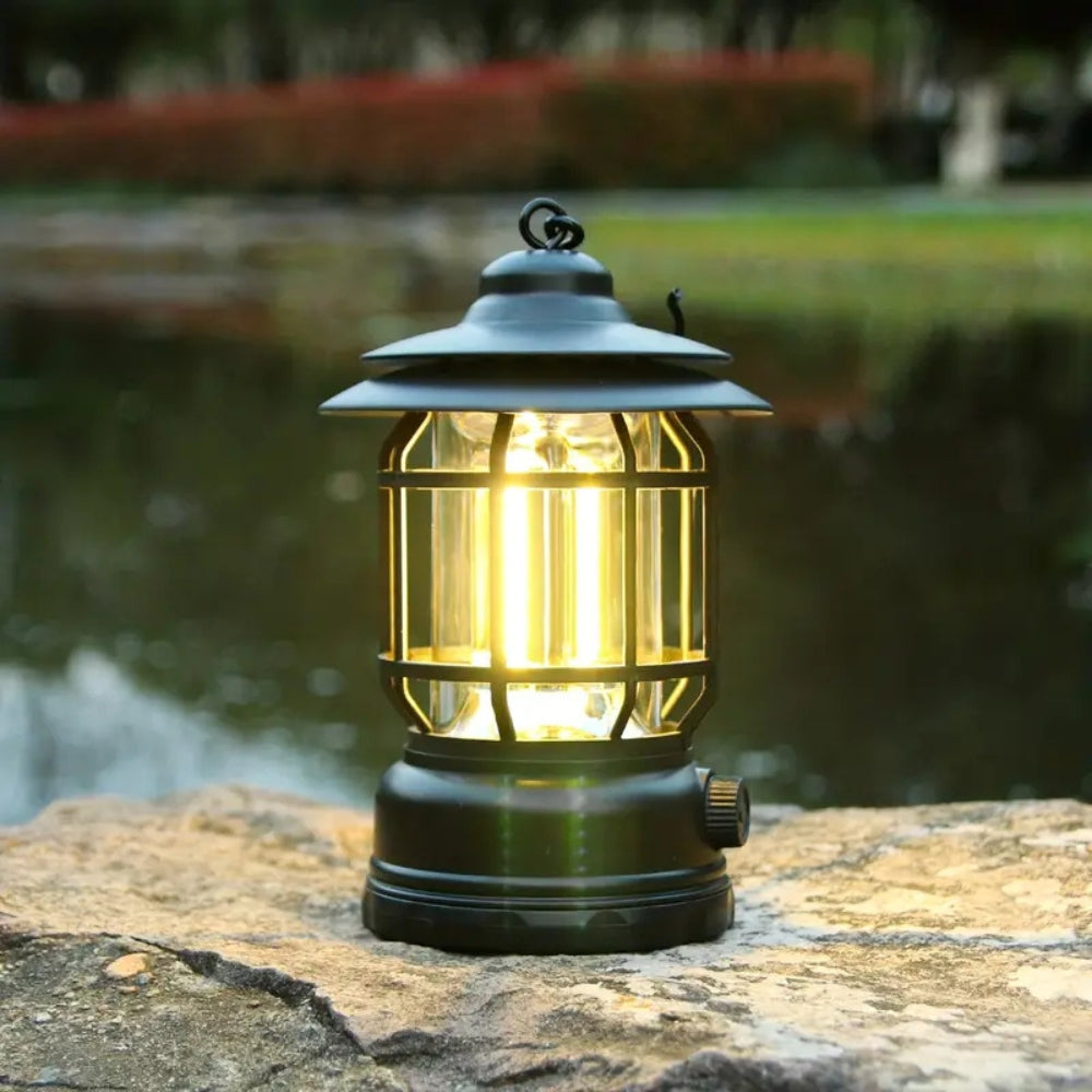 HAVENORA – Retro lantern with dimmable LED light
