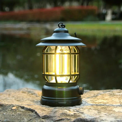 HAVENORA – Retro lantern with dimmable LED light