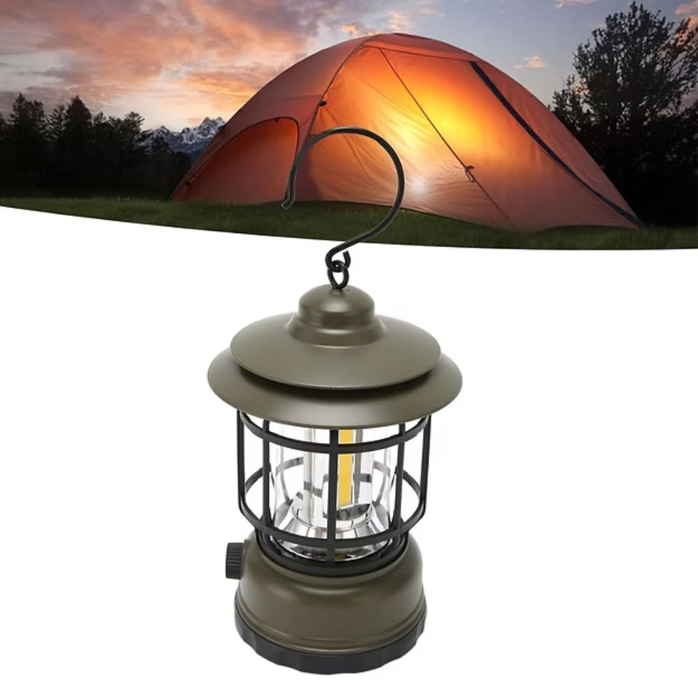 HAVENORA – Retro lantern with dimmable LED light