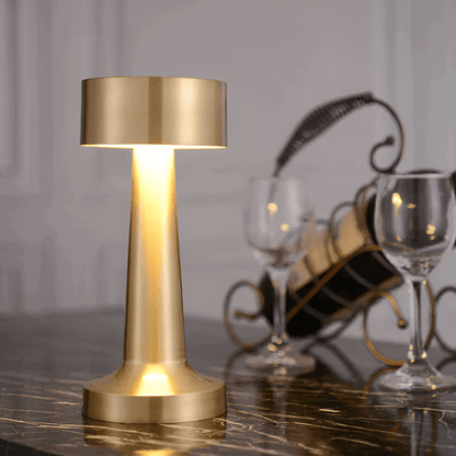 LUMIQI – Lampe de table LED avec fonction de charge sans fil Qi pour intérieur et extérieur