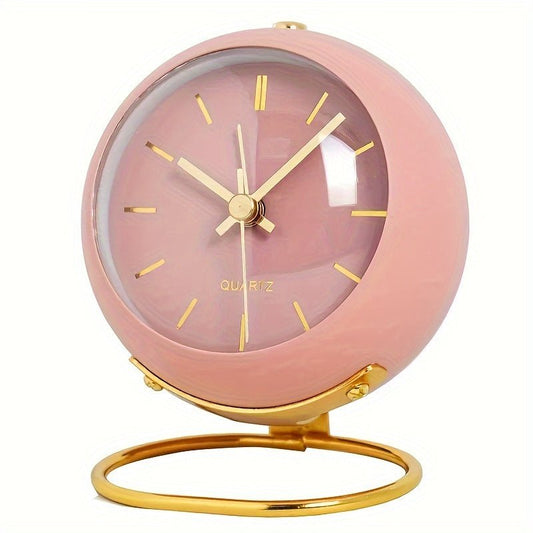 Buzzley – Retro Analog Alarm Clock with Silent Mechanism