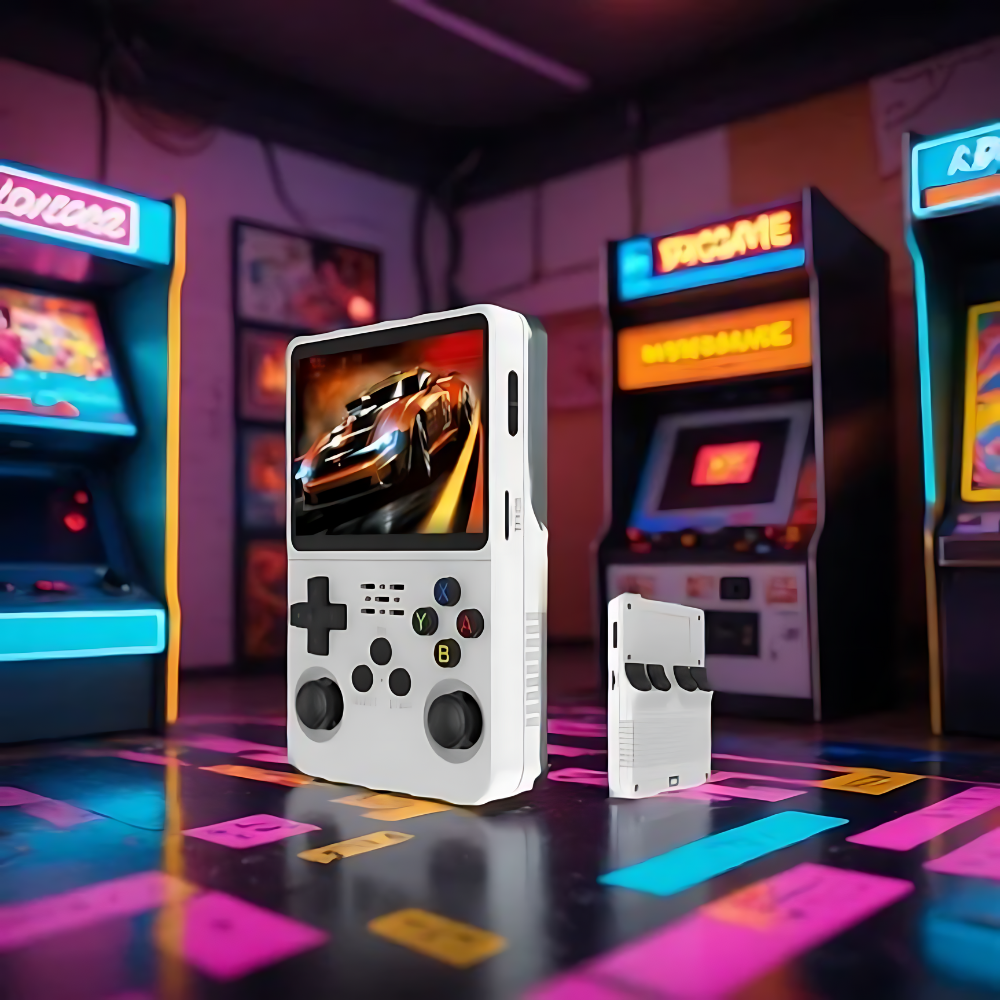 Retro Handheld Game Console – Portable Console with 10,000 Games