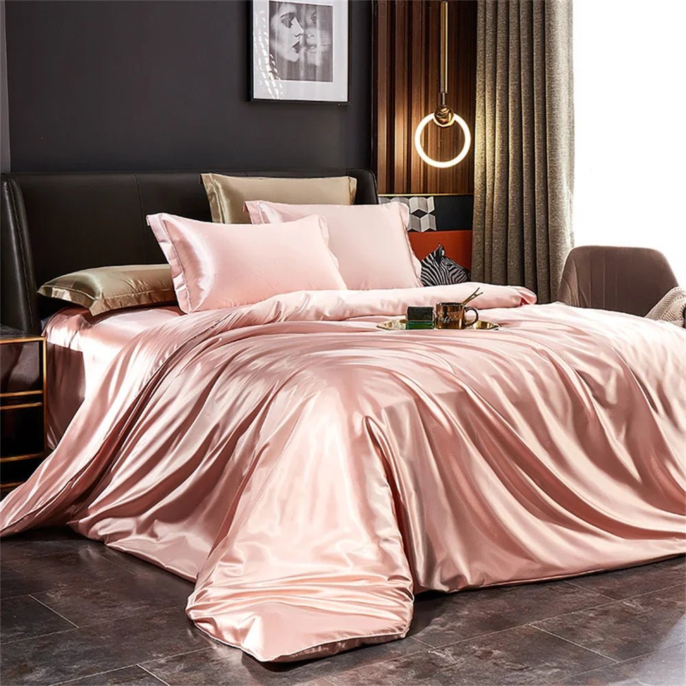 Royalsilk - Premium Seidenbettwäsche-Set für Luxuriösen Schlafkomfort 6