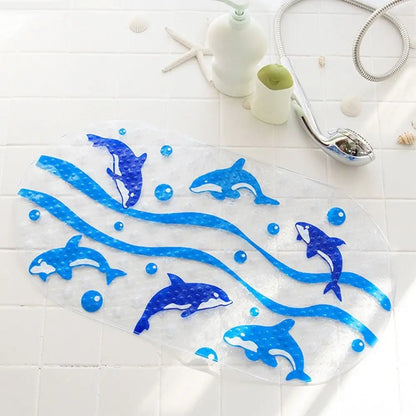 SafeSplash – Non-slip PVC Massage Bathtub Mat for Children