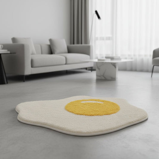 Rutschfester Blumen-Teppich - Waschbarer Teppich für Wohnzimmer und Eingänge 9