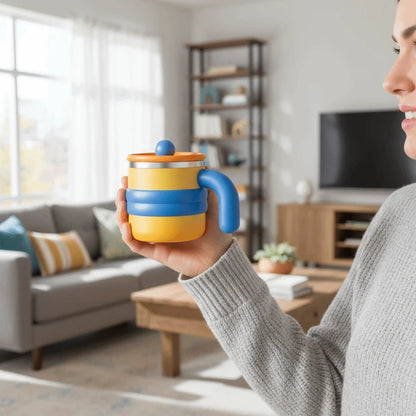 TRAVELOX – Isolierter Edelstahl Coffee Mug mit süßem Motiv