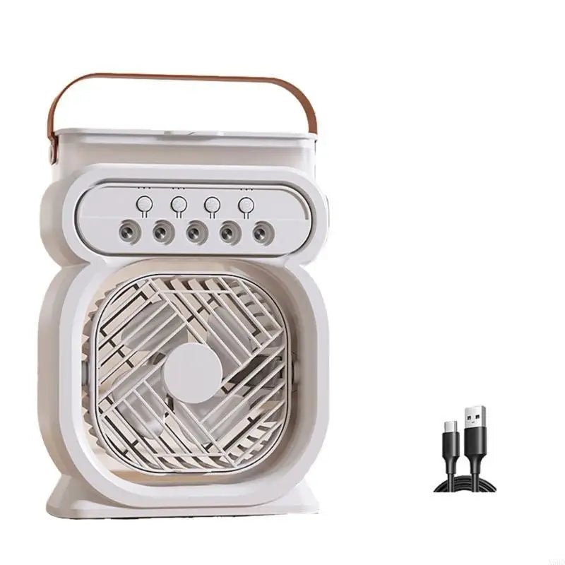 COOLFLEX – Ventilatore a sospensione pratico con luce per viaggiare
