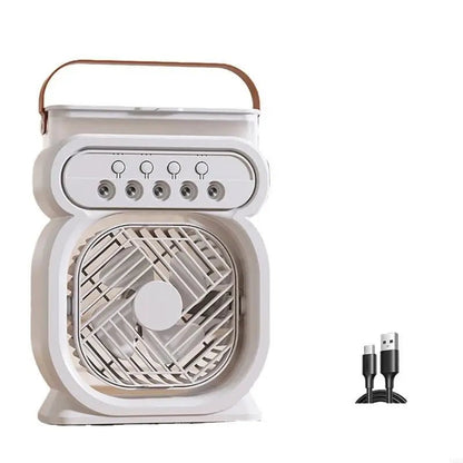 COOLFLEX – Ventilatore a sospensione pratico con luce per viaggiare