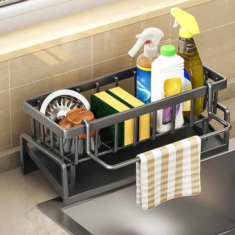 CLEANSINK – Organisateur de cuisine avec drainage et cadre métallique