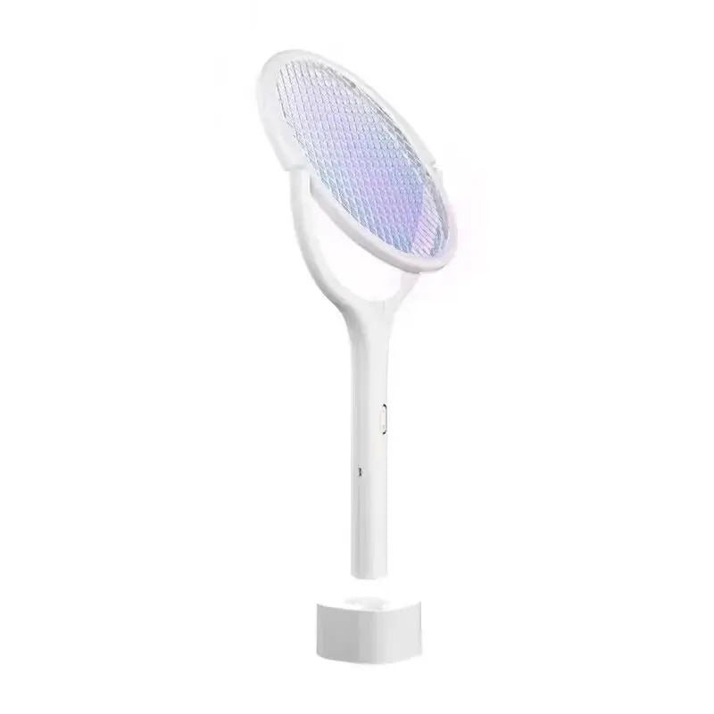 ZapGuard Mosquito Zapper - 5-in-1 mosquito repellent with insect swatter & LED lamp