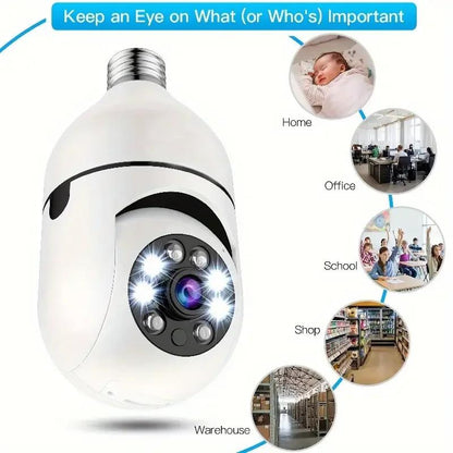 SafeView 360 – Intelligente Sicherheitskamera mit 360° Überwachung & Nachtsicht
