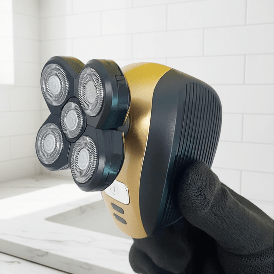 SmoothTrim – 5-in-1 Trimmer mit schwebenden Rasierköpfen & Zubehör