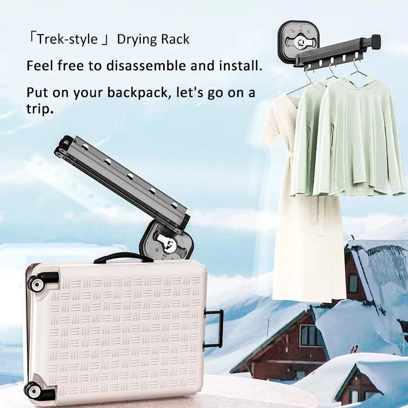 AeroDry wall-mounted tumble dryer - Foldable & space-saving