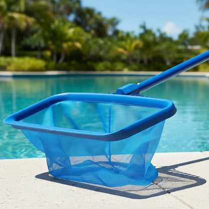 AQUASKIM – Pool Skimmer Net for Leaves & Dirt