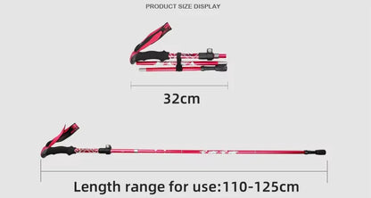 FoldTrek Poles - Foldable trekking poles for hiking & outdoor adventures