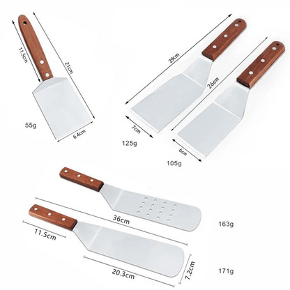STEELFLIP – Stainless Steel Grill Spatula for BBQ & Kitchen