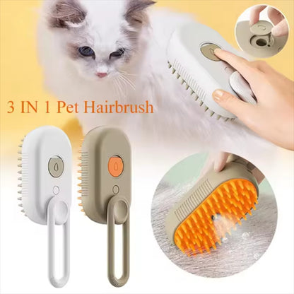 STEAMPURR – Dampfkamm für seidiges Fell bei Hunden & Katzen